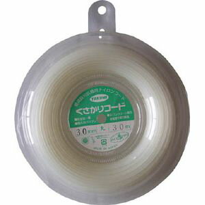 たくみ ナイロンコード　丸型　太さ3.0mm×長さ30m 9540刈払機用ナイロンカッター