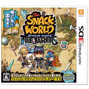 【封入特典付】【3DS】スナックワールド　トレジャラーズ　【税込】　レベルファイブ　[CTR-P-BWSJ　3DSスナックワールド]【返品種別B】【RCP】