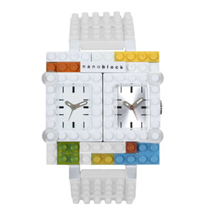 ナノブロック 【国内正規品】nanoblock デコれる腕時計 トラベラー WA27【返品種別B】