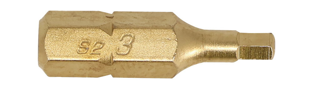 SIGNET 1/4チタンコーティングヘックスビット3mm 21454 シグネット