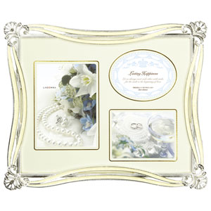 ラドンナ ラドンナ ブライダルフレーム 六つ切（ポストカード×1、L×2）判 (ホワイト) MJ70-06-WH