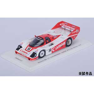 スパーク×キッドボックス 1/43 Porsche 956 14 GTi ENGINEERING ”Canon” 14 Fuji 1000km 1984【SKB43012】 ミニカー