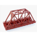 ［鉄道模型］六半 (Z) R088 単線トラス鉄橋（短）赤