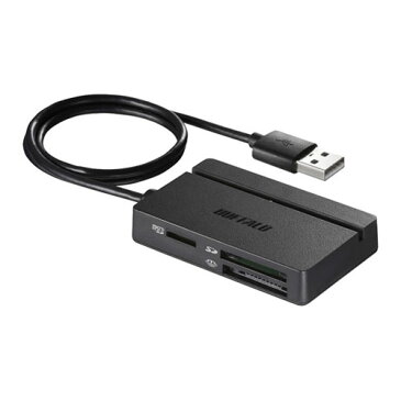 BSCR100U2BK バッファロー USB2.0 マルチカードリーダー スタンダードモデル（ブラック）