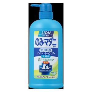 PK のみ・マダニとりSP犬猫Gポンプ 550ml ライオン ノミトリシヤンプ-グリ-ン550ML