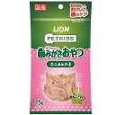 猫用おやつ　歯みがき PETKISS ネコちゃんの歯みがきおやつ カニ風味かま 15g ライオン ペツトキツスオ-ラルケアカニフウミカマ