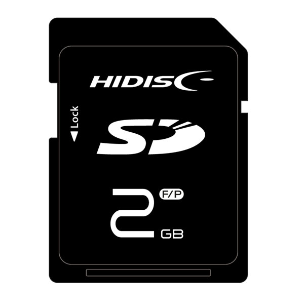 HDSD2GCLJP3 HIDISC SDメモリカード 2GB　Speedy ハイディスク