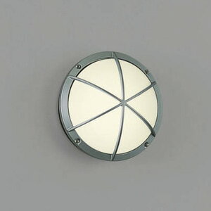 AU38606L コイズミ LEDポーチライト（シルバーメタリック）【電気工事専用】 KOIZUMI [AU38606L]