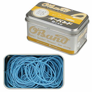 共和産業 オーバンド シルバー缶 30g #16(ライトブルー) GG-040-LB 輪ゴム
