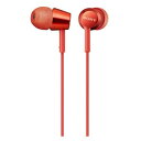 MDR-EX155AP R ソニー マイク&コントローラー搭載 ダイナミック密閉型カナルイヤホン(レッド) SONY