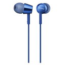 MDR-EX155AP LI ソニー マイク&コントローラー搭載 ダイナミック密閉型カナルイヤホン(ブルー) SONY