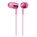 MDR-EX155 PI ソニー ダイナミック密閉型カナルイヤホン(ピンク) SONY