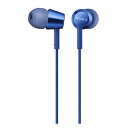 MDR-EX155 LI ソニー ダイナミック密閉型カナルイヤホン(ブルー) SONY