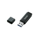 エレコム USB3.0対応 フラッシュメモリ 64GB（ブラ