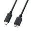 掠ץ饤 USB3.1֥Gen2ˡType C-microBϡ1m֥å KU31-CMCB10