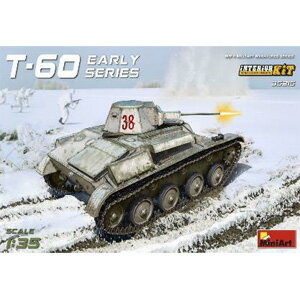 War Vehicle - ミニアート 1/35 T-60 初期型フルインテリア（内部再現）【MA35215】 プラモデル