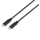 バッファロー USB3.1ケーブル(C to C) 1.0m(ブラック) USB Power Delivery対応 BSUCC312P3A10BK(2)
