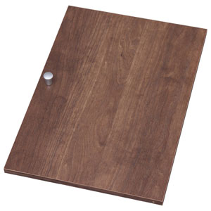 アイリスオーヤマ カラーボックス用木製扉(ブラウン)【横置き専用】 CXD-27W(ブラウン) IRIS [CXD27Wブ..