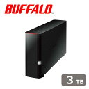 バッファロー|BUFFALO USB2.0/1.1対応 外付けハードディスク 3TB リンクステーション for SOHO 3年保証モデル LS210DN0301B(2)