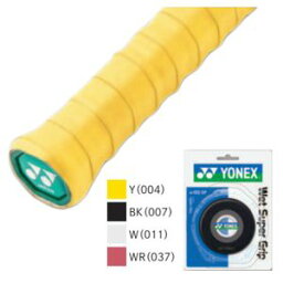 YONEX AC102-5P 011 ヨネックス ウェットスーパーグリップ5本パック　ケース付（ホワイト・幅25mm×長さ1200mm×厚さ0.6mm） YONEX