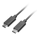 多摩電子 USB2.0 Type-Cケーブル 2.2m（ブラック） AxinG TH28CC22K