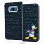 レイアウト RT-DGS8T/DD Galaxy S8（SC-02J/SCV36）用 ディズニーキャラクター手帳型ケース スタンディング カーシヴ（ドナルド） 【Disneyzone】