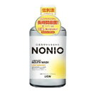 ノニオ マウスウォッシュ ノンアルコール ライトハーブミント 600ml ライオン ノニオマウスWライトハ-ブM600