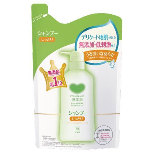 カウブランド 無添加シャンプー しっとり 詰替用 380ml 牛乳石鹸共進社 カウ ムテンカSPシツトリツメカエ380