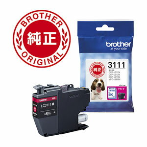ブラザー ［純正］ インクカートリッジ （マゼンタ） brother LC3111M