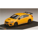 MARK43 1/43 スバル WRX STI S207 NBR チャレンジ パッケージ イエローエディッション サンライズイエロー【PM4372SY】 ミニカー