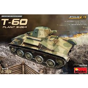 ミニアート 1/35 T-60(第264工場製）フルインテリア（内部再現）【MA35219】 プラモデル