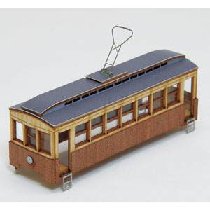 ウッディジョー 懐かしの木造電車＆機関車(Nゲージ）No.3 電車3 木製組立キット