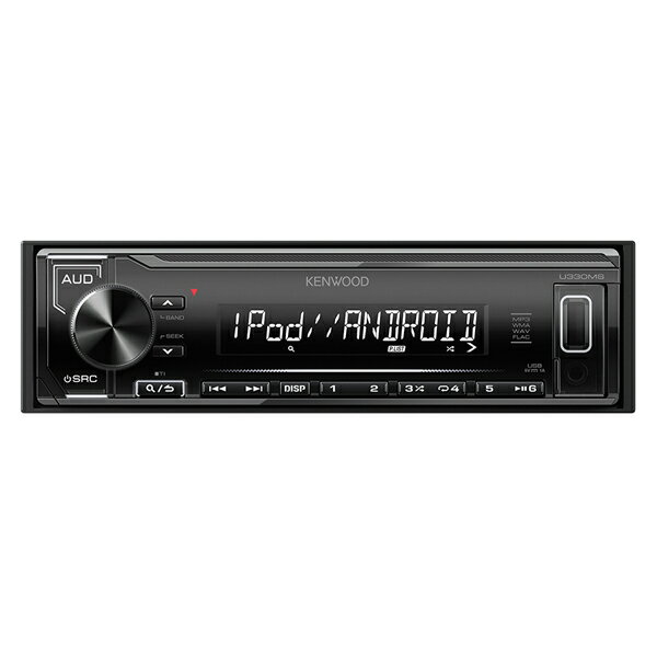 U330MS PEbh USB iPodV[o[1DIN KENWOOD