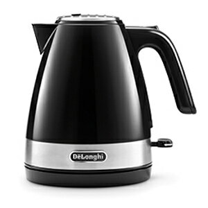 デロンギ 電気ケトル KBLA1200J-BK デロンギ 電気ケトル　1.0L　インテンスブラック DeLonghi　アクティブ シリーズ [KBLA1200JBK]