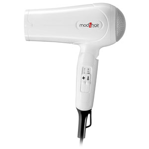 MHD-1243-W モッズ・ヘア ヘアードライヤー（ホワイト） mod's hair　STYLISH　MINUS ION HAIR DRYER　マイナスイオン