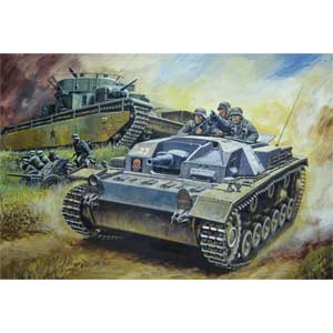 ミリタリー, 戦車 172 WW.II IIIBDR7559 