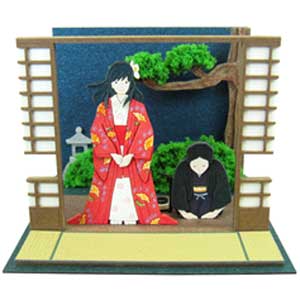 さんけい NONスケール みにちゅあーとキット スタジオジブリminiシリーズ ふたりの結婚式（風立ちぬ）【MP07-69】 組立キット
