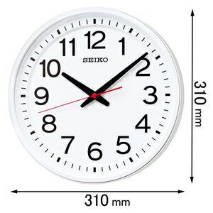 セイコータイムクリエーション 電波掛け時計 教室の時計 KX236W 