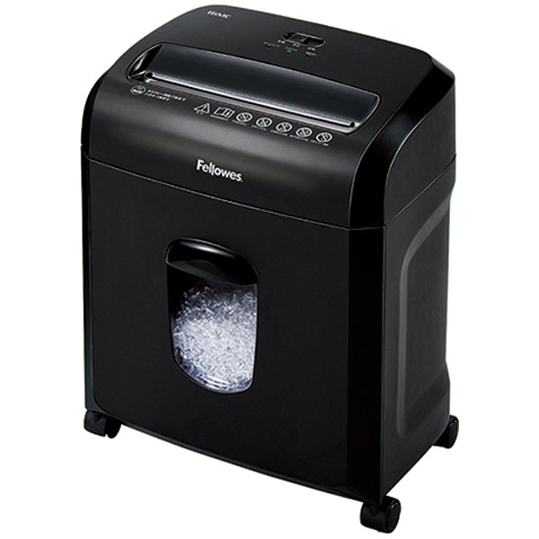 Fellowes A4サイズ対応　デスクサイドシュレッダー（ブラック） 16MC-R