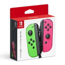 【Nintendo Switch】Joy-Con(L) ネオングリーン/(R) ネオンピンク 任天堂 [HAC-A-JAFAA NSWジョイコンネオングリーン]