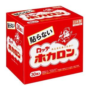 ホカロン　貼らない　30個入 ロッテ ホカロン30P