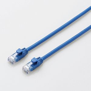 エレコム カテゴリー6A対応 やわらかLANケーブル スタンダードケーブルタイプ 1.0m（ブルー） ELECOM LD-GPAY/BU1