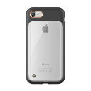 STI:L(スティール) iPhone SE(第2世代)/8/7用 ハイブリッドケース MONOKINI(チャコールブラック) ST8176I7