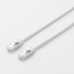 エレコム カテゴリー6A対応 やわらかLANケーブル スタンダードケーブルタイプ 2.0m（ホワイト） ELECOM..