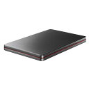 I/Oデータ USB 3.0/2.0対応ポータブルハードディスク 1TB（Black×Red） 「カクうす」HDPX-UTSシリーズ HDPX-UTS1K