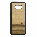 Man＆Wood Galaxy S8+（SC-03J/SCV35）用 天然木ケース Terra Man＆Wood Terra (テラ) I9755S8P