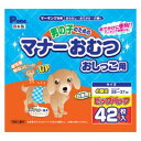 P.one 男の子のためのマナーおむつ おしっこ用 ビッグパック 小型犬用 42枚 第一衛材 オスオムツオトクコガタケンヨウ42P