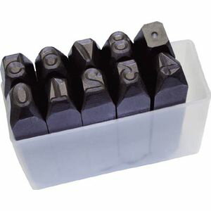 トラスコ中山 数字刻印セット 13mm SK-130