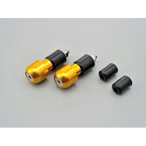 デイトナ アルミバービレットバーエンド ラウンドType（ゴールド） 67813 DAYTONA