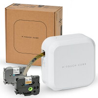ブラザー スマホ接続用ラベルライターP-TOUCH CUBE(ピータッチ キューブ) PT-P710BT